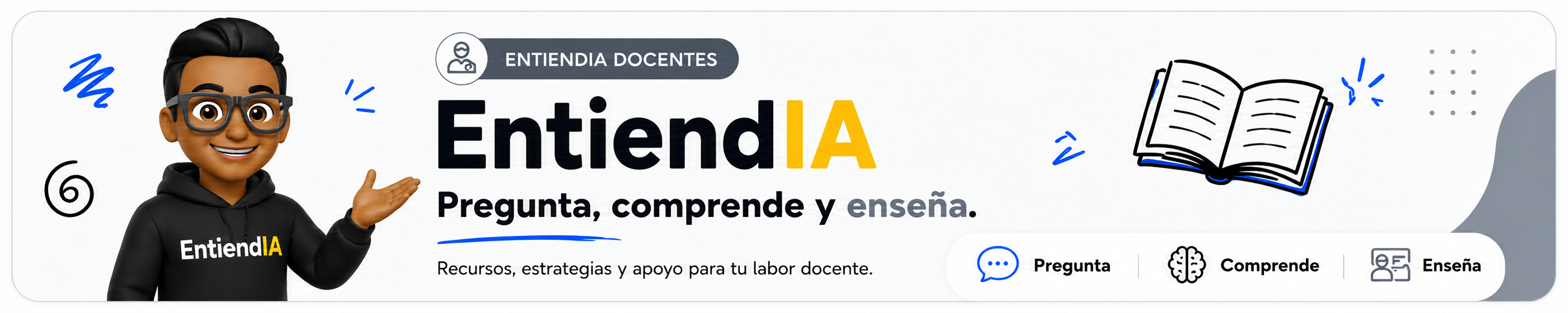 EntiendIA Docentes. Pregunta, comprende y enseña.